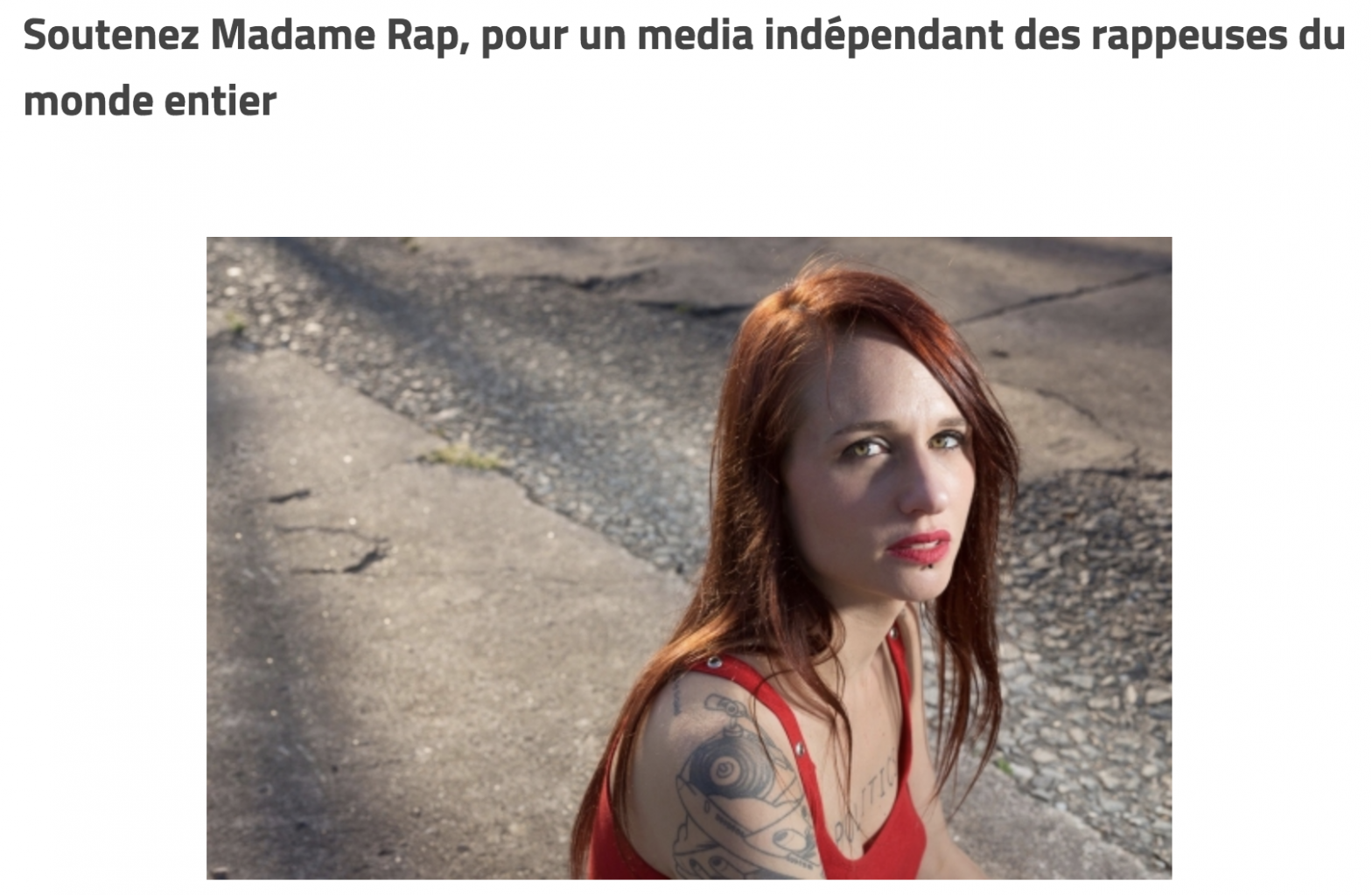 Presse - Madame Rap