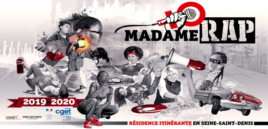 Madame Rap lance sa résidence itinérante en Seine-Saint-Denis