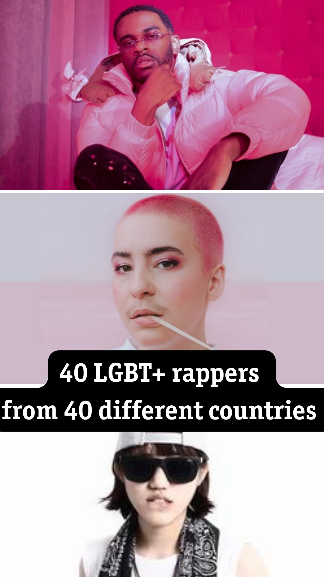 VIDEO – 40 LGBT+ rappers from 40 countries - Le premier média dédié aux  femmes et aux LGBT+ dans le hip hop