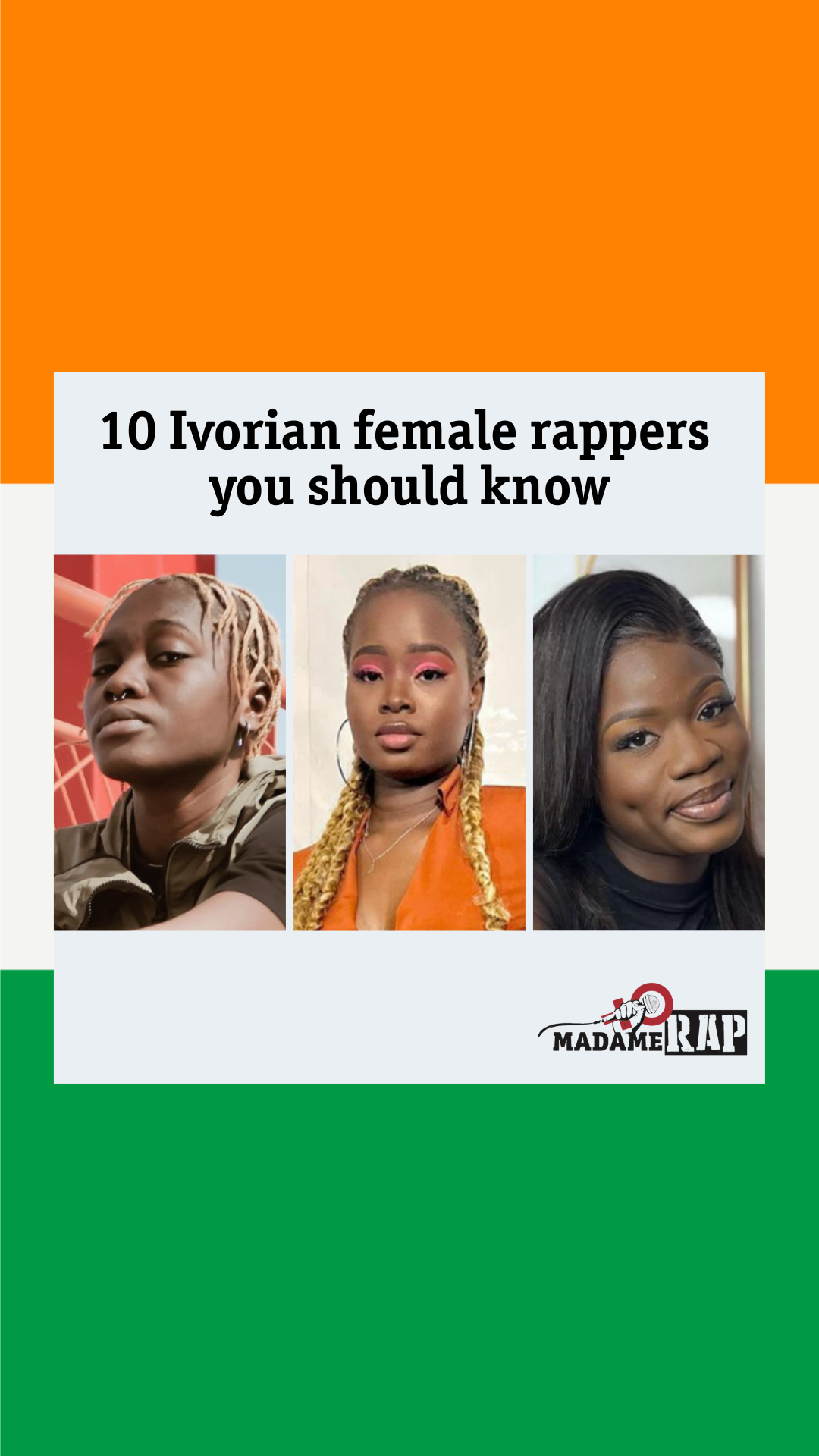 VIDEO - 10 Ivorian female rappers you should know - Le premier média dédié  aux femmes et aux LGBT+ dans le hip hop